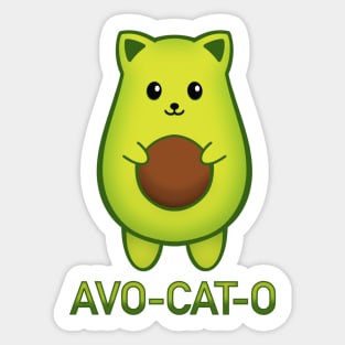 AVO-cat-O Sticker